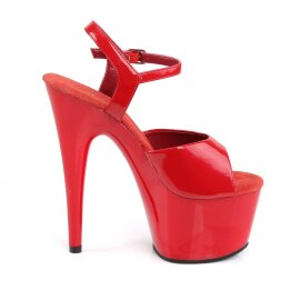 Pleaser ADORE-709 Sandali con Plateau Rosso EU-35 / US-5