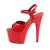 Pleaser ADORE-709 Sandali con Plateau Rosso EU-38 / US-8