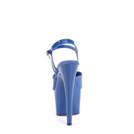 Pleaser ADORE-709 Sandali con Plateau Vernice Blu EU-38 / US-8