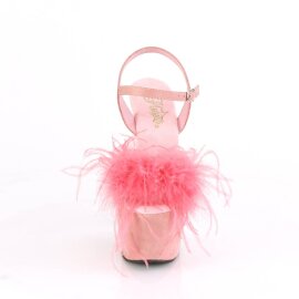 Pleaser ADORE-709F Sandali con Plateau Scamosciato Rosa...