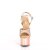 Pleaser ADORE-709HM Sandali con Plateau Ologramma Cromato Dorato Rosa EU-35 / US-5