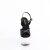 Pleaser ADORE-709HT Sandali con Plateau Ologramma Nero Trasparente EU-40 / US-10