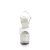 Pleaser ADORE-709HT Sandali con Plateau Ologramma Bianco Trasparente EU-40 / US-10