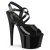 Pleaser ADORE-724 Sandali con Plateau Vernice Nero EU-41 / US-11