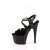 Pleaser ADORE-724 Sandali con Plateau Vernice Nero EU-35 / US-5