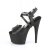 Pleaser ADORE-724 Sandali con Plateau Similpelle Nero EU-41 / US-11