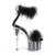Pleaser ADORE-724F Sandali con Plateau Trasparente Nero EU-42 / US-12
