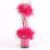 Pleaser ADORE-724F Sandali con Plateau Trasparente Rosa EU-41 / US-11