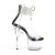 Pleaser ADORE-724RS Sandali con Plateau Strass Trasparente EU-37 / US-7