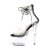 Pleaser ADORE-724RS Sandali con Plateau Strass Trasparente EU-38 / US-8