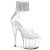 Pleaser ADORE-724RS-02 Sandali con Plateau Strass Trasparente EU-35 / US-5