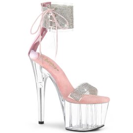 Pleaser ADORE-727RS Sandali con Plateau Strass...