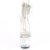 Pleaser ADORE-727RS Sandali con Plateau Strass Trasparente Argento EU-35 / US-5
