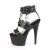 Pleaser ADORE-761 Sandali con Plateau Similpelle Nero EU-40 / US-10