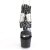Pleaser ADORE-761 Sandali con Plateau Similpelle Nero EU-41 / US-11