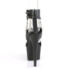 Pleaser ADORE-761 Sandali con Plateau Similpelle Nero EU-35 / US-5
