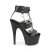 Pleaser ADORE-761 Sandali con Plateau Similpelle Nero EU-35 / US-5