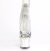 Pleaser ADORE-765RM Sandali con Plateau Rete Cromato Argento EU-38 / US-8