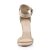 Pleaser AMUSE-10 Sandali con Plateau Vernice Beige EU-40 / US-10