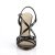 Pleaser AMUSE-13 Sandali con Plateau Vernice Nero EU-36 / US-6