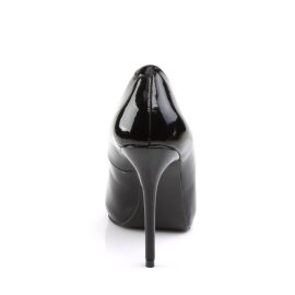 Pleaser AMUSE-20 Décolleté Vernice Nero EU-35 / US-5