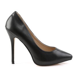 Pleaser AMUSE-20 Décolleté Similpelle Nero EU-41 / US-11