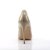 Pleaser AMUSE-20 Décolleté Vernice Beige EU-38 / US-8