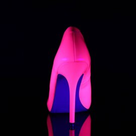 Pleaser AMUSE-20 Décolleté Vernice Neon Rosa EU-42 / US-12