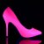 Pleaser AMUSE-20 Décolleté Vernice Neon Rosa EU-42 / US-12