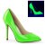Pleaser AMUSE-20 Décolleté Vernice Neon Verde EU-42 / US-12
