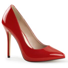 Pleaser AMUSE-20 Décolleté Vernice Rosso...
