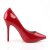 Pleaser AMUSE-20 Décolleté Vernice Rosso EU-42 / US-12