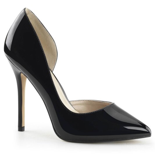 Pleaser AMUSE-22 Décolleté Vernice Nero EU-35 / US-5