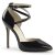 Pleaser AMUSE-25 Décolleté Vernice Nero EU-35 / US-5