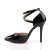Pleaser AMUSE-25 Décolleté Vernice Nero EU-38 / US-8