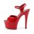 Pleaser ASPIRE-609 Sandali con Plateau Vernice Rosso EU-40 / US-10