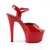 Pleaser ASPIRE-609 Sandali con Plateau Vernice Rosso EU-44 / US-14