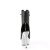 Pleaser BEJEWELED-1016-6 Stivaletti con Plateau Similpelle Strass Nero Argento EU-37 / US-7