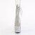Pleaser BEJEWELED-1016C-2-7 Stivaletti con Plateau Strass Trasparente Argento EU-35 / US-5