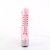 Pleaser BEJEWELED-1020-7 Stivaletti con Plateau Ologramma Strass Rosa EU-39 / US-9