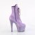 Pleaser BEJEWELED-1020-7 Stivaletti con Plateau Ologramma Strass Viola EU-35 / US-5