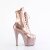 Pleaser BEJEWELED-1020-7 Stivaletti con Plateau Ologramma Strass Dorato Rosa EU-35 / US-5