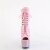 Pleaser BEJEWELED-1021-7 Stivaletti con Plateau Ologramma Strass Rosa EU-35 / US-5