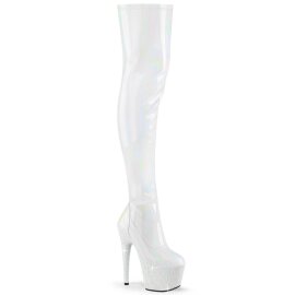 Pleaser BEJEWELED-3000-7 Stivali Sopra Il Ginocchio Con...