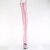 Pleaser BEJEWELED-3011-7 Stivali Sopra Il Ginocchio Con Plateau Ologramma Strass Rosa Chiaro EU-38 / US-8