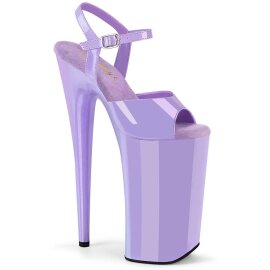 Pleaser BEYOND-009 Sandali con Plateau Vernice Viola EU-36 / US-6