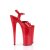 Pleaser BEYOND-009 Sandali con Plateau Vernice Rosso EU-36 / US-6