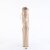 Pleaser BEYOND-1020 Stivaletti con Plateau Vernice Beige EU-40 / US-10