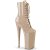Pleaser BEYOND-1020 Stivaletti con Plateau Vernice Beige EU-38 / US-8