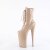 Pleaser BEYOND-1020 Stivaletti con Plateau Vernice Beige EU-38 / US-8